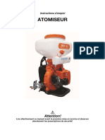 Pulvérisateur Atomiseur 3WF-3