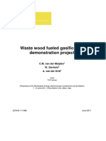 Waste Wood Fueled Gasification Demonstration Project: C.M. Van Der Meijden W. Sierhuis A. Van Der Drift