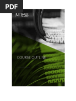 Juniper IJSEC Chapter1 Course Outline