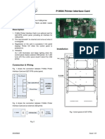 P-9904 Printer Interface Card Issue1.01
