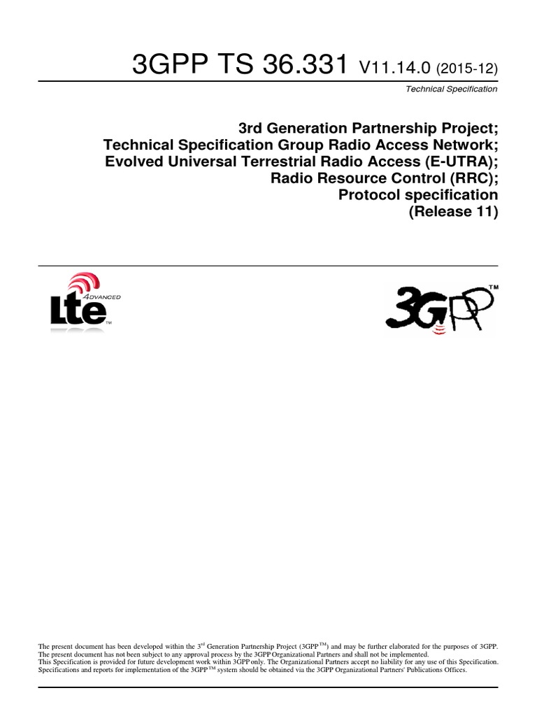 3gpp ts 36 331 technical specification pdf 3 gpp telecommunications