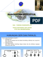 Rangkaian Resistor