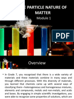 IV Module 1 PARTICLE NATURE OF MATTER