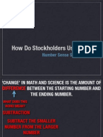 Number Sense: Stock Calculations