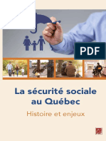 La Sécurité Sociale Au Québec - Histoire Et Enjeux (Denis Latulippe)