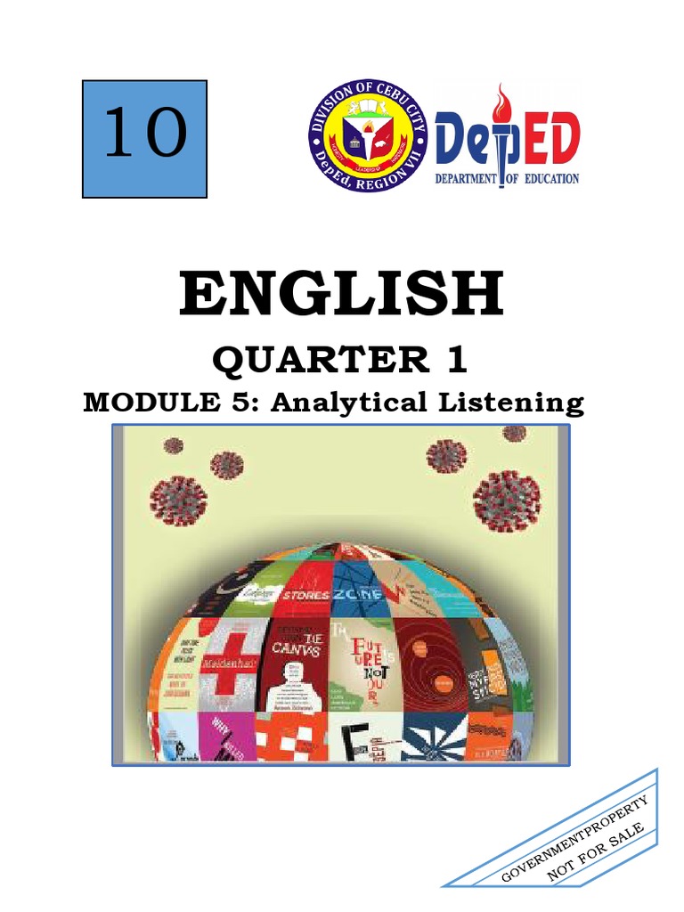 Analytical Listening in English 10 Module | PDF