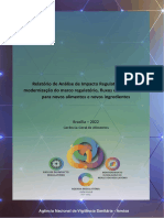 Relatório de AIR Novos Alimentos