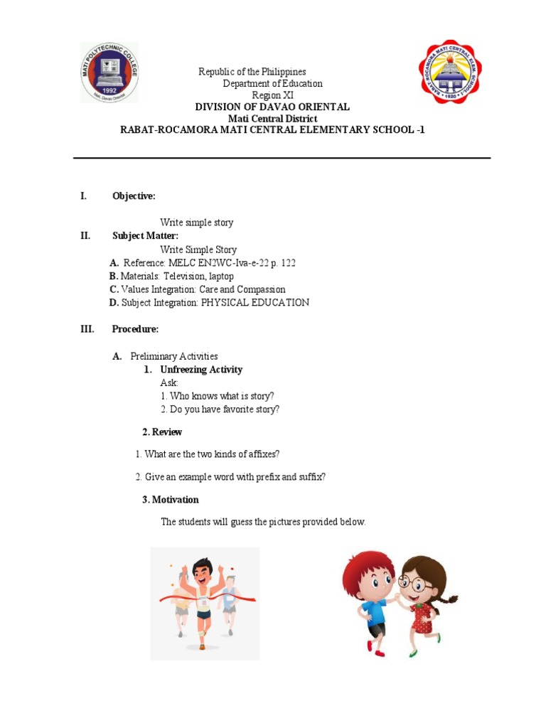Q3 - WRITE SIMPLE STORY - Grade 3 | PDF | Linguistics | Behavior ...