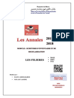 Les Annales Des Travaux D'inventaire Et de Regulirisation 1 1