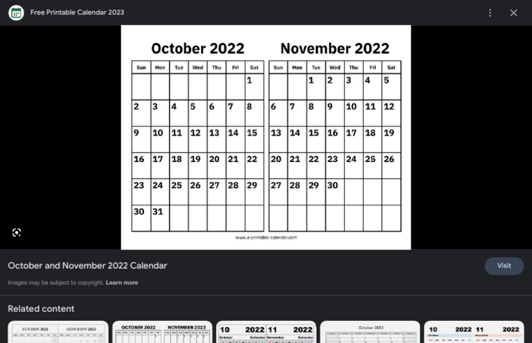 Searchq Calendar+October+and+November+2022&Rlz 1C9BKJA EnZA941ZA942&Hl ...