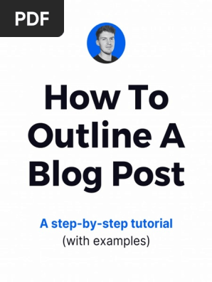 How to outline a blog post
