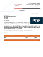 Offer Letter Format2023