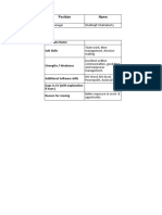 Lake Shore - Assesment Form.