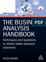 (BA) 1. The Business Analysis Handbook Techniques and Questions To Deliver Better Business Outcomes - Helen Winter