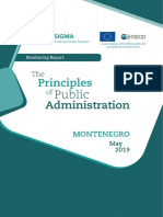 Monitoring Report 2019 Montenegro