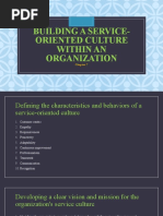 Chapter 7 Building A Service-Oriented Culture Within An Organization