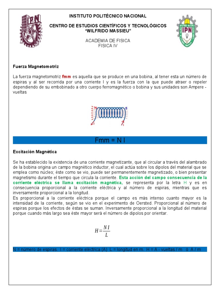 5 Fuerza 2022 PDF Inductor Corriente eléctrica