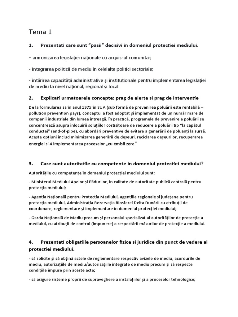 Tema 1 | PDF