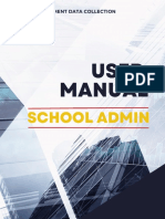 ADMIN MODULE - USER MANUAL Ecds