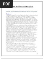 Download MB0043 Human Resource Management by Darel Wiz SN64907676 doc pdf