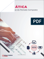 Gramática: Morfossintaxe Do Período Composto