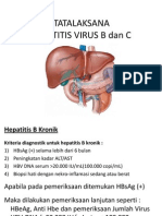 Tatalaksana Hepatitis Virus b Dan c