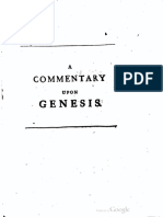 A Commentary upon the First Book of Moses, called Genesis