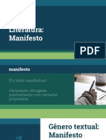 Literatura Manifesto