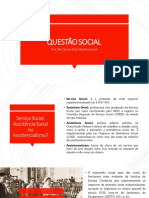 Slides Das Aulas - Estágio I - A2 - Questão Social