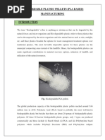 Biodegradable Plastic Pellets (PLA Based)