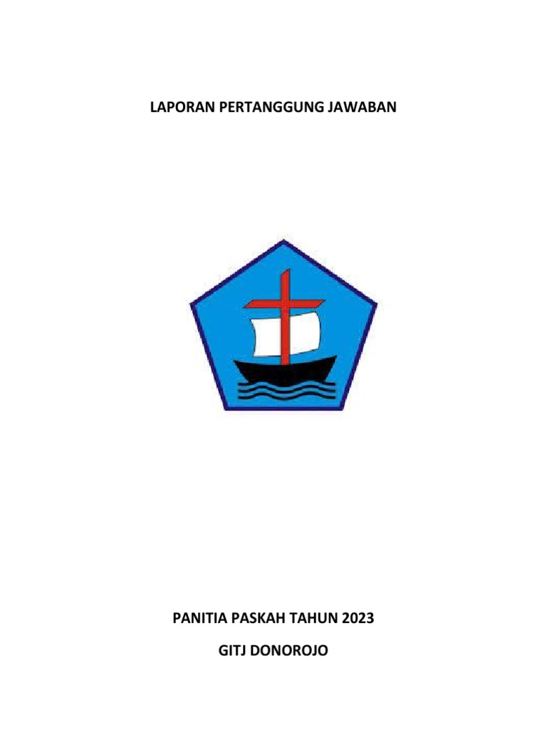 LPJ Kegiatan Paskah 2023 GITJ Donorojo | PDF