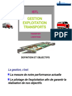 Gestion Exploitation de Transport