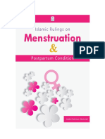 Sample Islamic Ruling On Menstruation