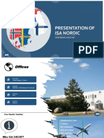 Executive Presentation ISA Nordic Group - 06.2022