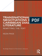 Transnational Negotiations in Caribbean Diasporic Literature_ Remitting the Text