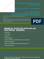 Semaba 5, La Ética y La Moral y Sus Distintas Concepciones A Través Del Tiempo