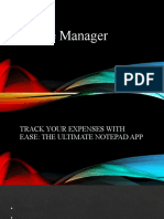 Xpense Manager
