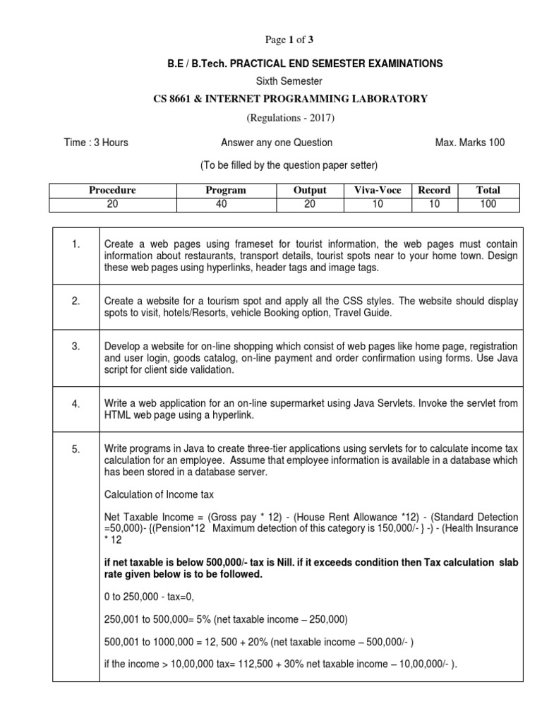 CS8661 3 | PDF