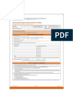 Autoswitcher Application Form: (Available With Unit Linked Insurance Plans Only)