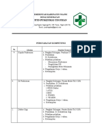 7.1.3. Persyaratan Kompetensi, Pola Ketenagaan New