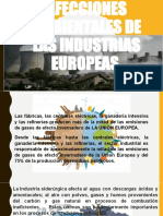 Afecciones Ambientales de Las Industrias Europeas