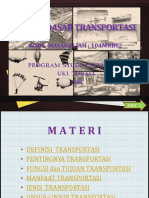 Pt. 1 - Dasar - Dasar Transportasi..