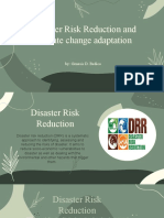 Disaster Risk Reduction and Climate Change adaptation-PPT-GENESIS D. BEDICO