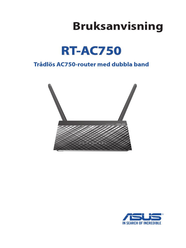 SW12647 RT AC750 Manual | PDF