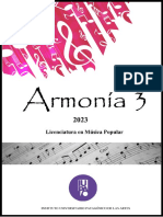 Cuadernillo ARMONIA 3 2023 - Lic - Música Popular - IUPA