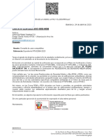 Carta #0234-2023-Sgc-Gde-Mdb: Presente.-Asunto: Consulta de Usos Compatibles Referencia: Expediente Nºs-02964-2023