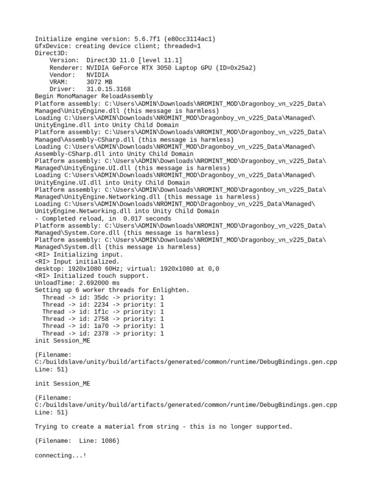 Output Log | PDF | Operating System Families | Operating System Technology