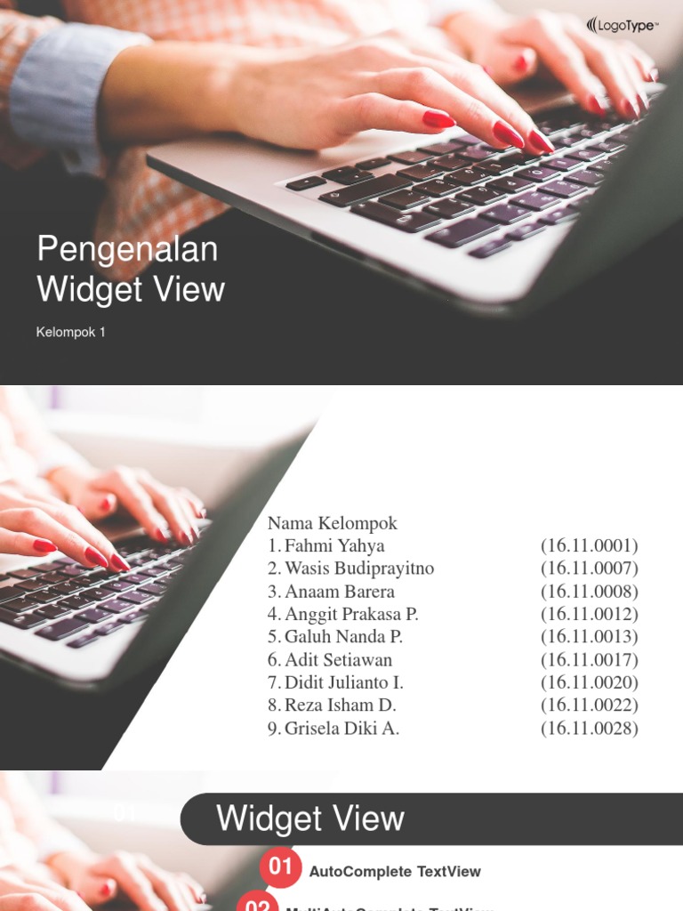 Pengenalan Widget Android P5 | PDF