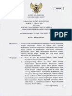 Perbup 2021 - 97 Tusi Dan Tata Kerja Disparbud