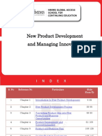 New Product Development and Managing Innovation